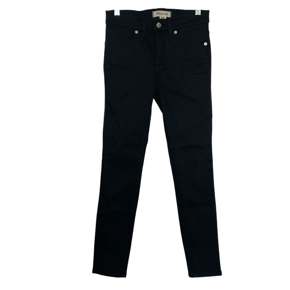 Makewell 9” Mid-Rise Skinny Black Jeans Size 24P